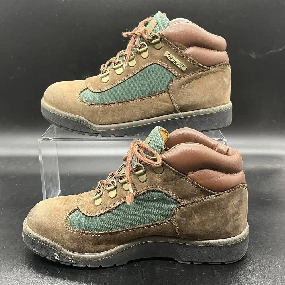 Timberland Boys 4.5 Field Boot A74163 beef and broccoli outdoor hiking
